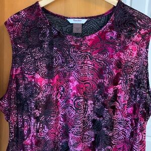 Tank Top Velvet Texture 2X